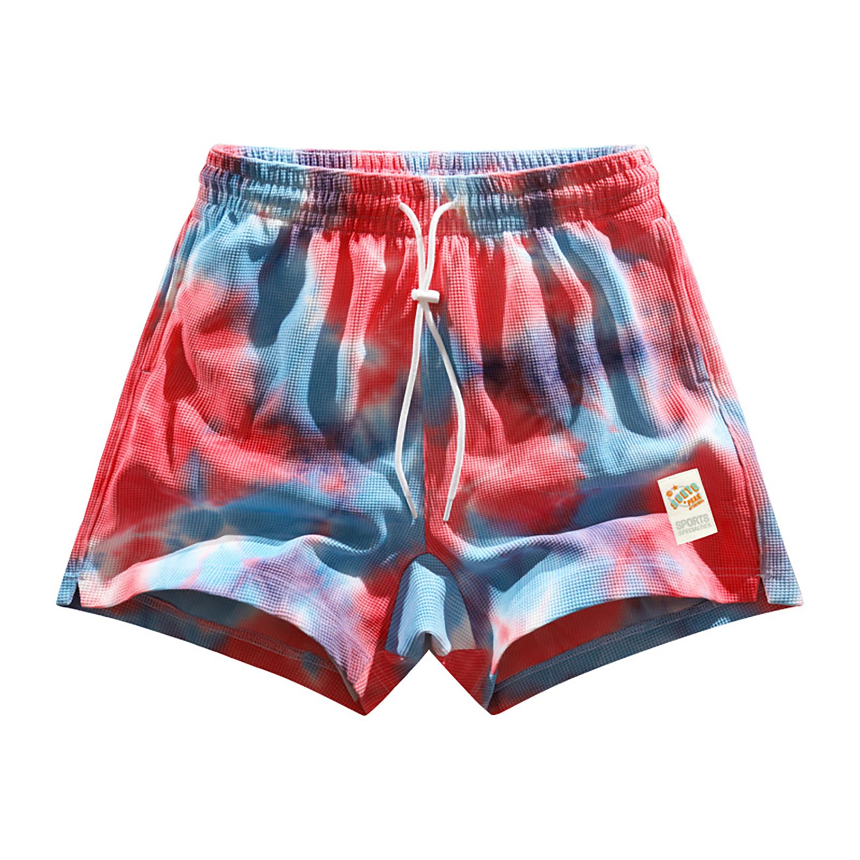 DIOTSR Mens Tie Dye Graphic Shorts Athletic Running Basketball Shorts Casual Designer Shorts Cool Streetwear
