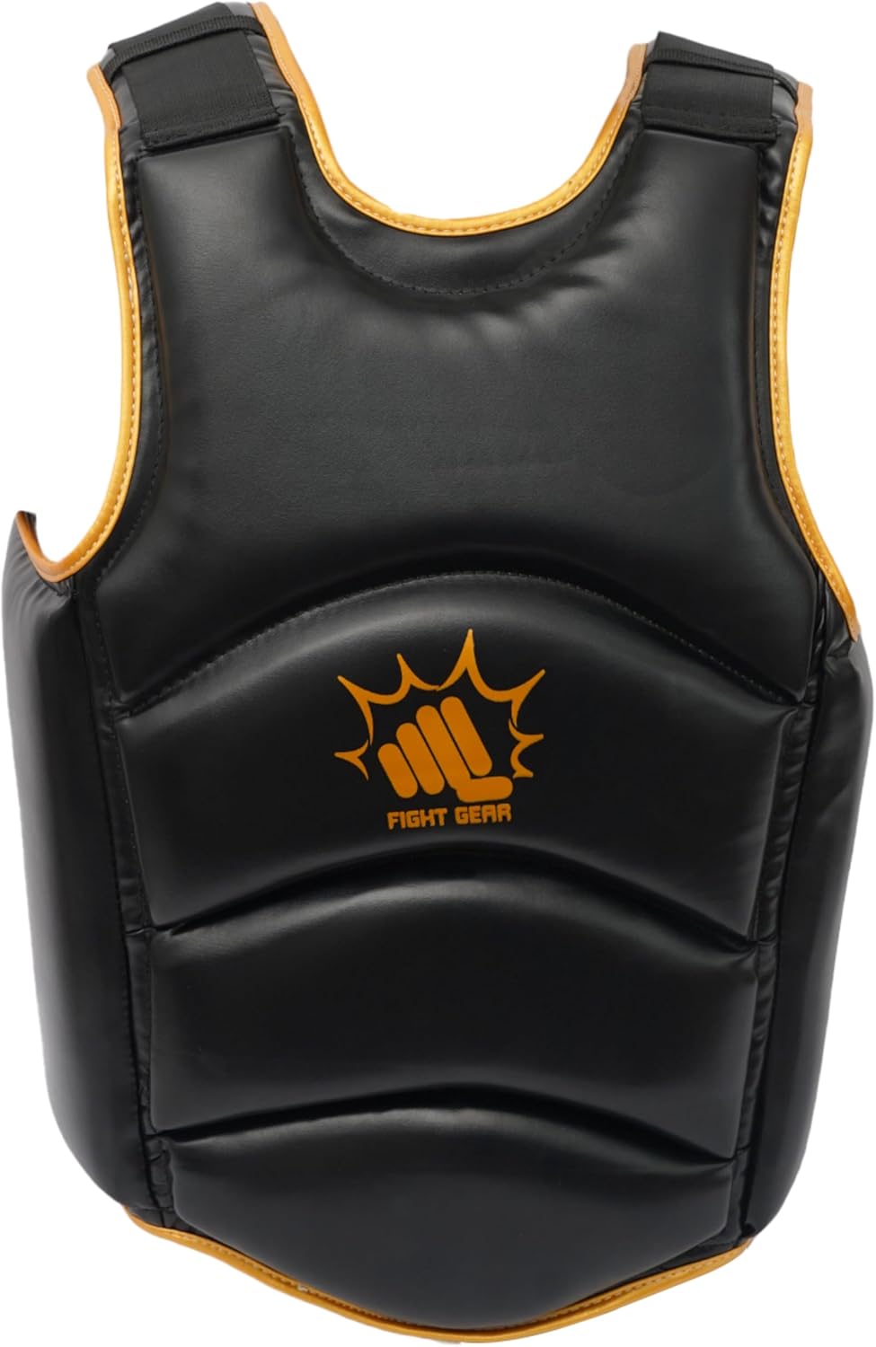 Leather Kids Chest Guard for Men & Women Olympic Style Taekwondo Boxing Kickboxing MMA Muay Thai Adjustable Shield Chest, Belly, Ribs Protector