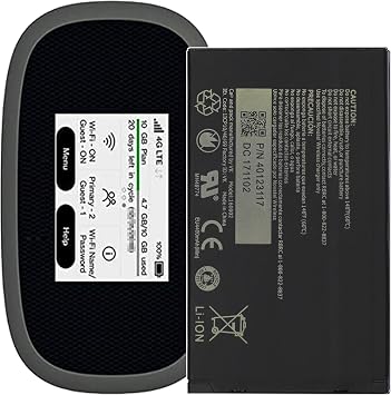 Battery for Verizon Jetpack Hotspot Novatel MiFi Wireless Jetpack MiFi 8800L 7730L