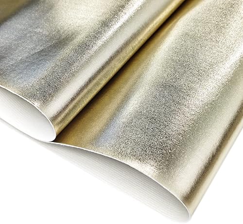 Miniatura 86 de HYANG - Hojas de piel sintética de color liso beige, 1 rollo de 12 x 53 pulgadas, piel sintética ideal para hacer proyectos de manualidades hechos a