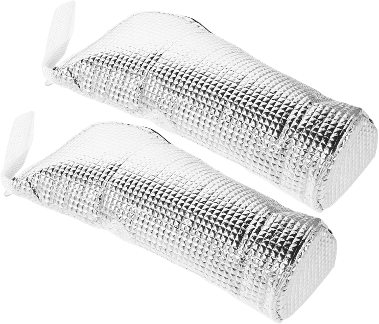 2pcs Bottle Thermal Bag with Aluminum and Plush Insulation, Leakproof Portable Bottle Warmer Bag for Travel and Handsfree Walks, Secure Stroller Integration for Parents