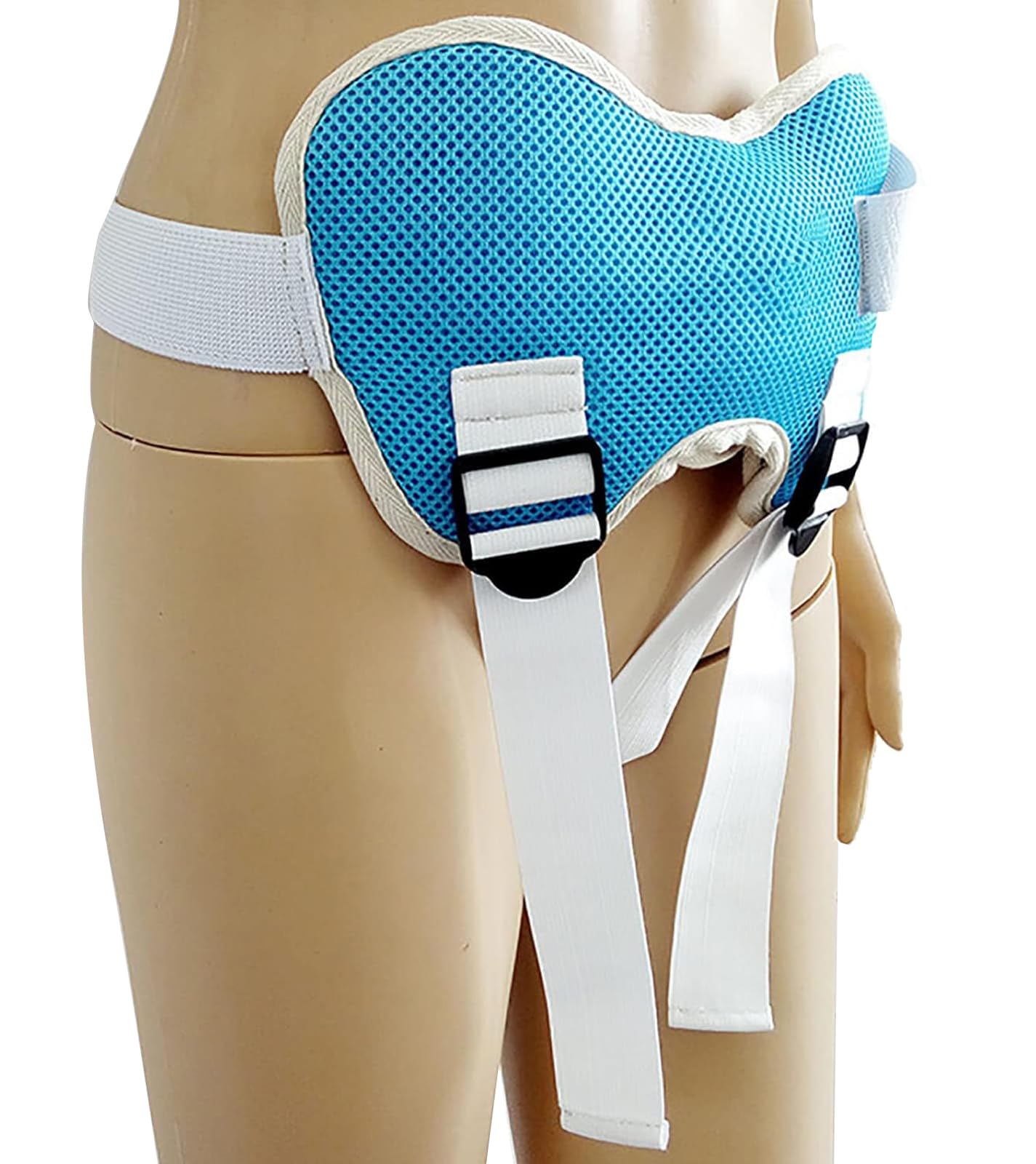 Ceinture de hernie inguinale hommes et femmes CUSMA double et réglable
