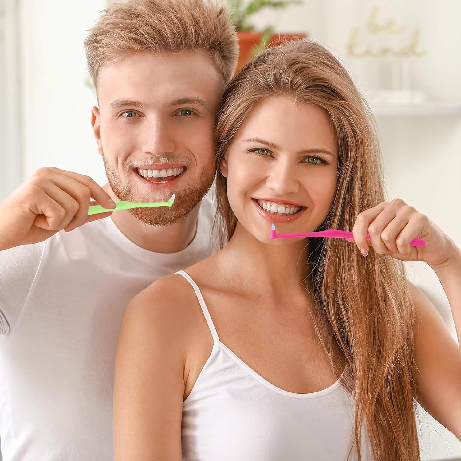 4 Pack Orthodontic Toothbrushes for Braces, Multicolor Dental End Tuft Brush with Small Tapered Heads, Extra Soft Bristles for Braces, Implants, Retainers, Wisdom Teeth Cleaning Oral Care