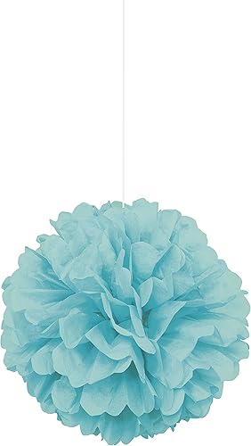 Terrific - Mini decoración de papel tapiz colgante color verde azulado, 3 unidades, perfecto para fiestas, eventos y decoración del hogar