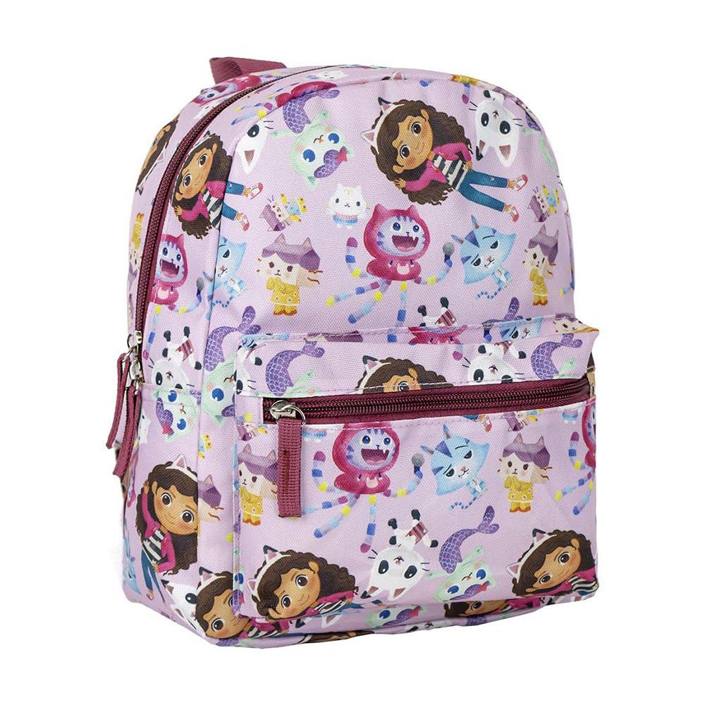 CERDÁ LIFE'S LITTLE MOMENTS Mochila GUARDERIA Estampado Gabby´S Dollhouse, Gabby's Unisex niños, Rosa, Pequeña