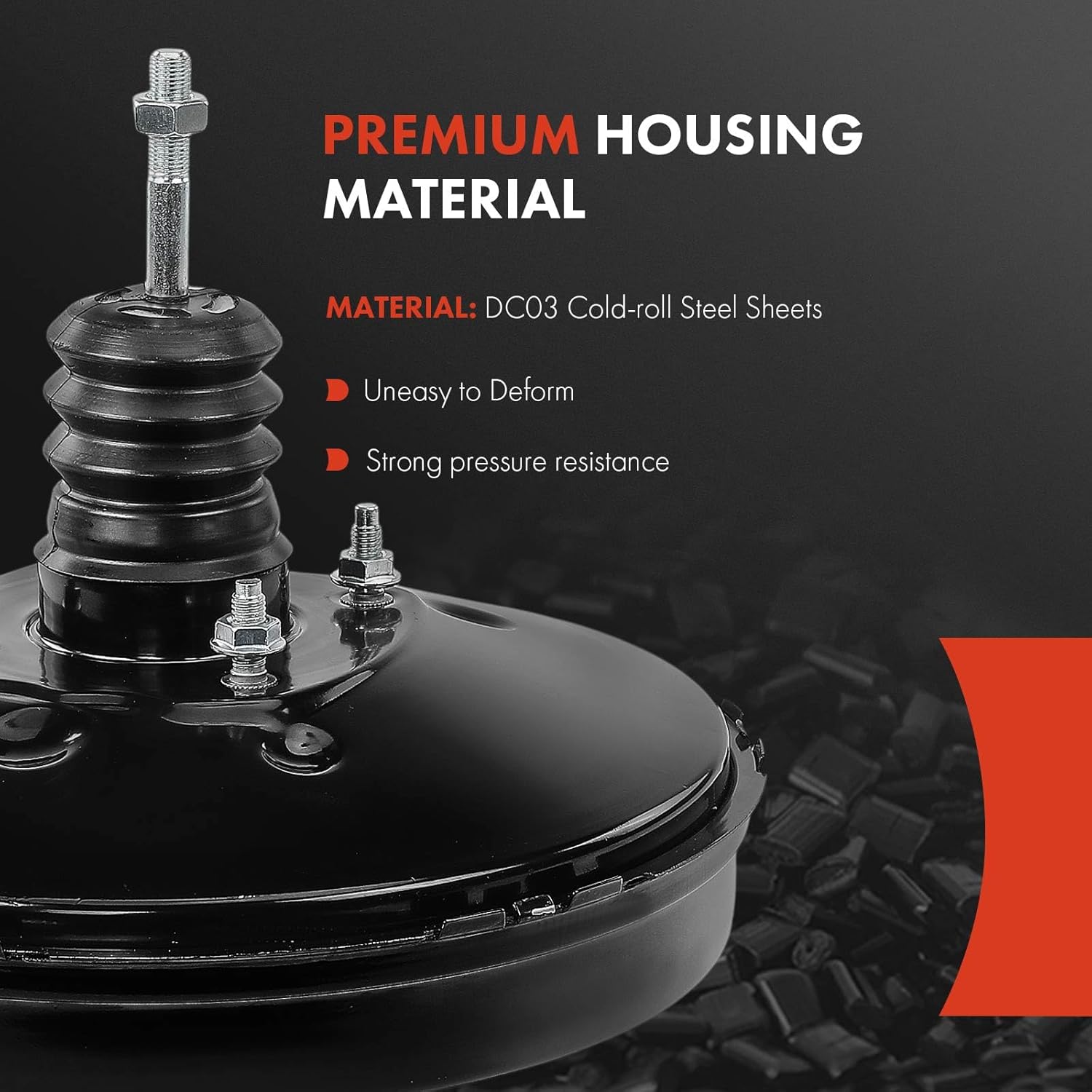 A-Premium Vacuum Power Brake Booster Compatible with Nissan Sentra 2013-2019, Without Master Cylinder