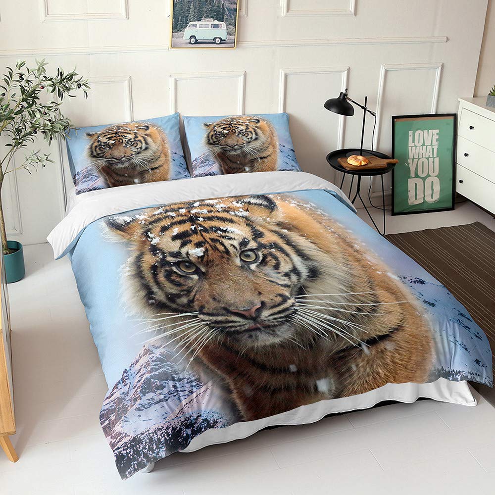 Slangenprint Dekbedovertrek - Bed Bazaar - Nu scherp geprijsd