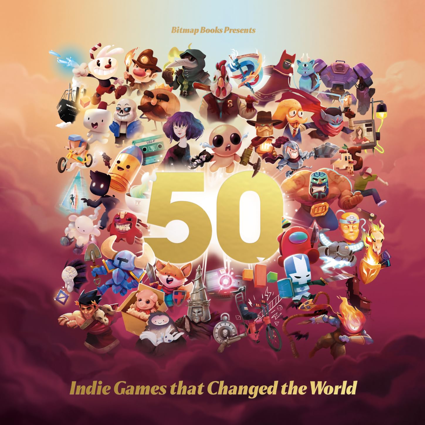 Bitmap Books 50 Indie Games That Changed The World Hardback Book