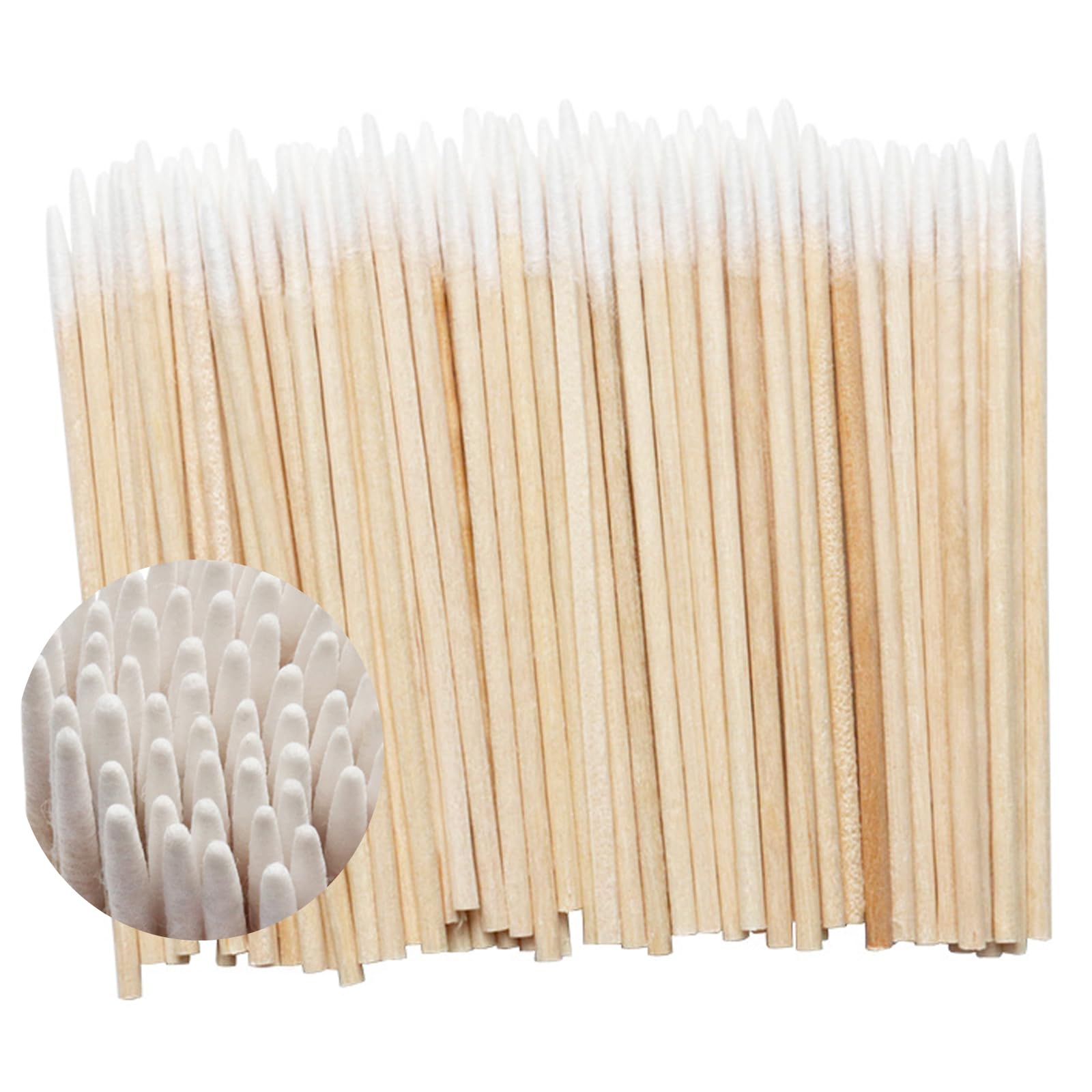 800 Cotton Fioc In Bambù Biodegradabili – Bastoncini Per Orecchie E Trucco – Punte Doppie In Cotone – Ecologici E Senza Plastica