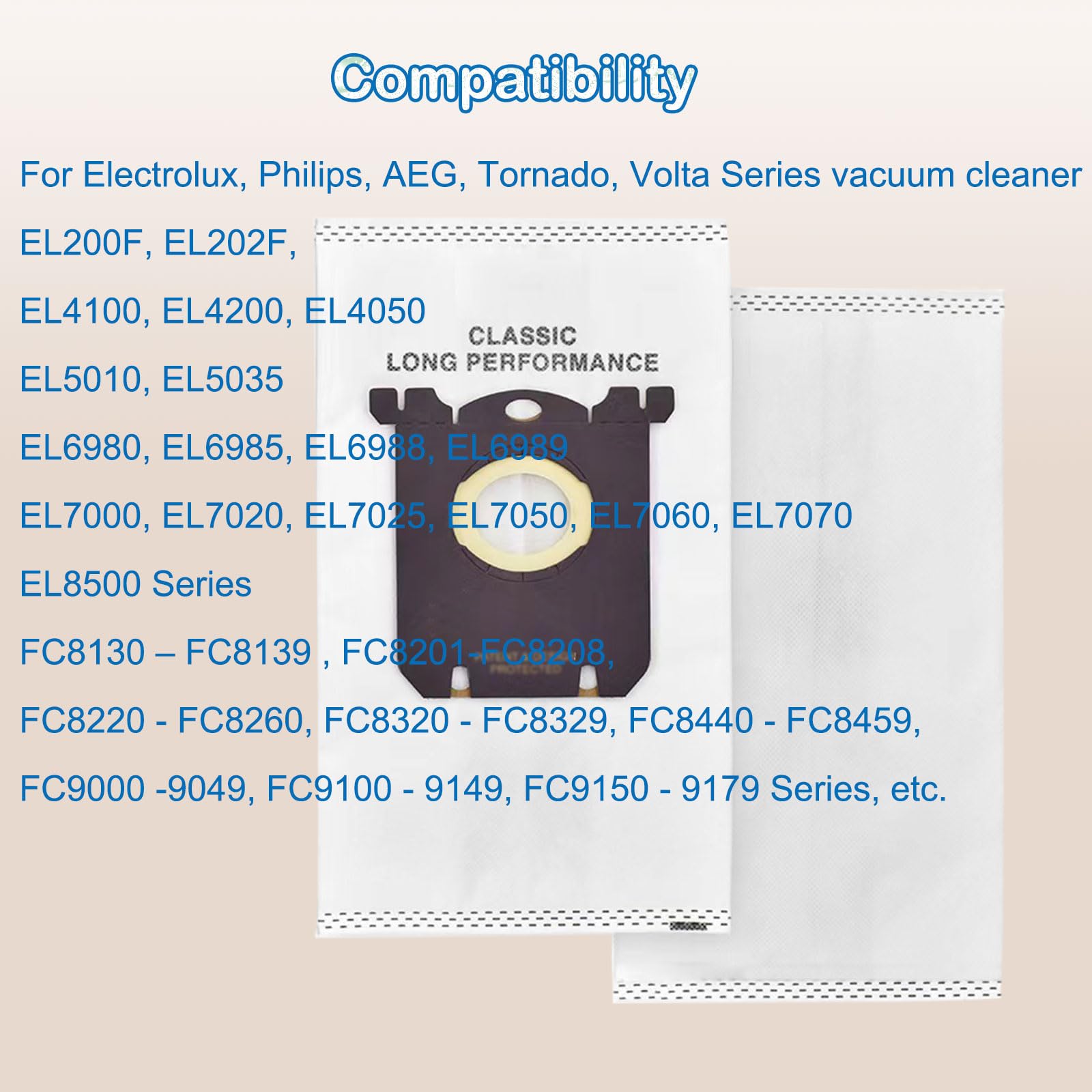 E201SM S-bag® Classic Long Performance - Sacchetti Per Aspirapolvere - 9001684811 - Electrolux - Foto 2