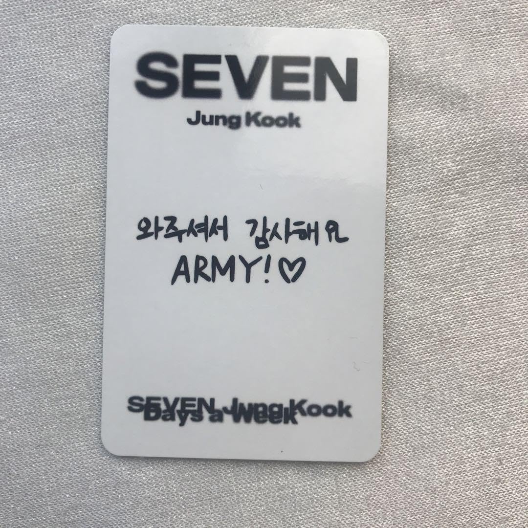 Amazon.co.jp: BTS SEVEN inkigayo サノク 事前収録 SBS ジョングク  