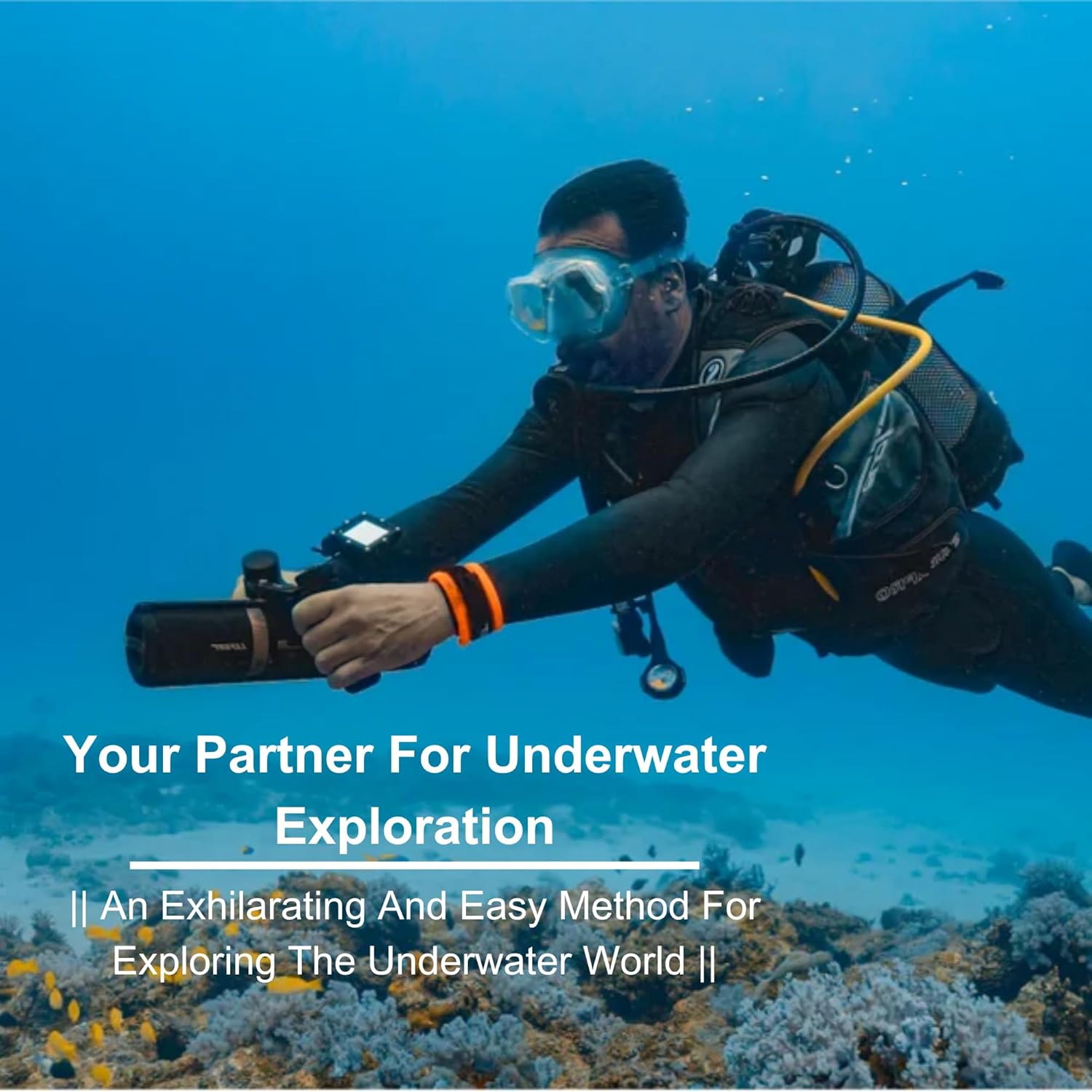 LEFEET P1 submarine scooter | Scooter of the high -performance modular sea, standard 100W model battery, with camera support omp : 2m/s mas. 5 71ztNNAL+AL. AC SL1500