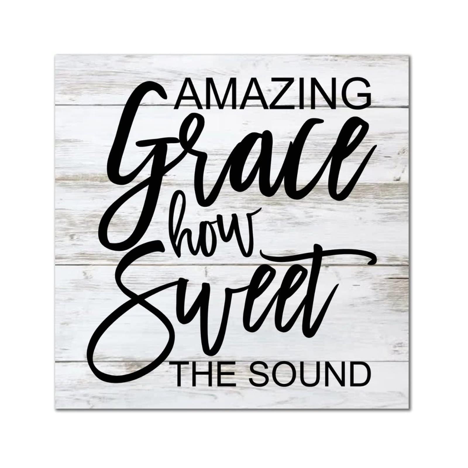 Décoration Amazing Grace en bois le cadeau idéal pour une pendaison de crémaillère réussie
