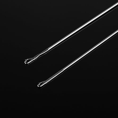 Miniatura 4 de Mr. Pen - Gancho giratorio de bucle con pestillo, 2 tamaños (largo y corto), girador de bucle de acero inoxidable para correas de tubo de tela,