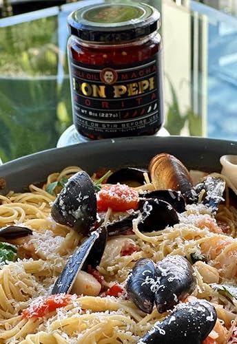 Miniatura 3 de Don PEPE Chili Oil CrispSalsa Macha "MORITA" Artesanal Gourmet con chiles secos mexicanos, mezcla especias audaces y notas dulces para una