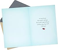 Vista 2 de Hallmark Valentine's Day Card (Heart in Envelope) for Anniversary, Romantic Birthday, Everyday Love, Sweetest Day