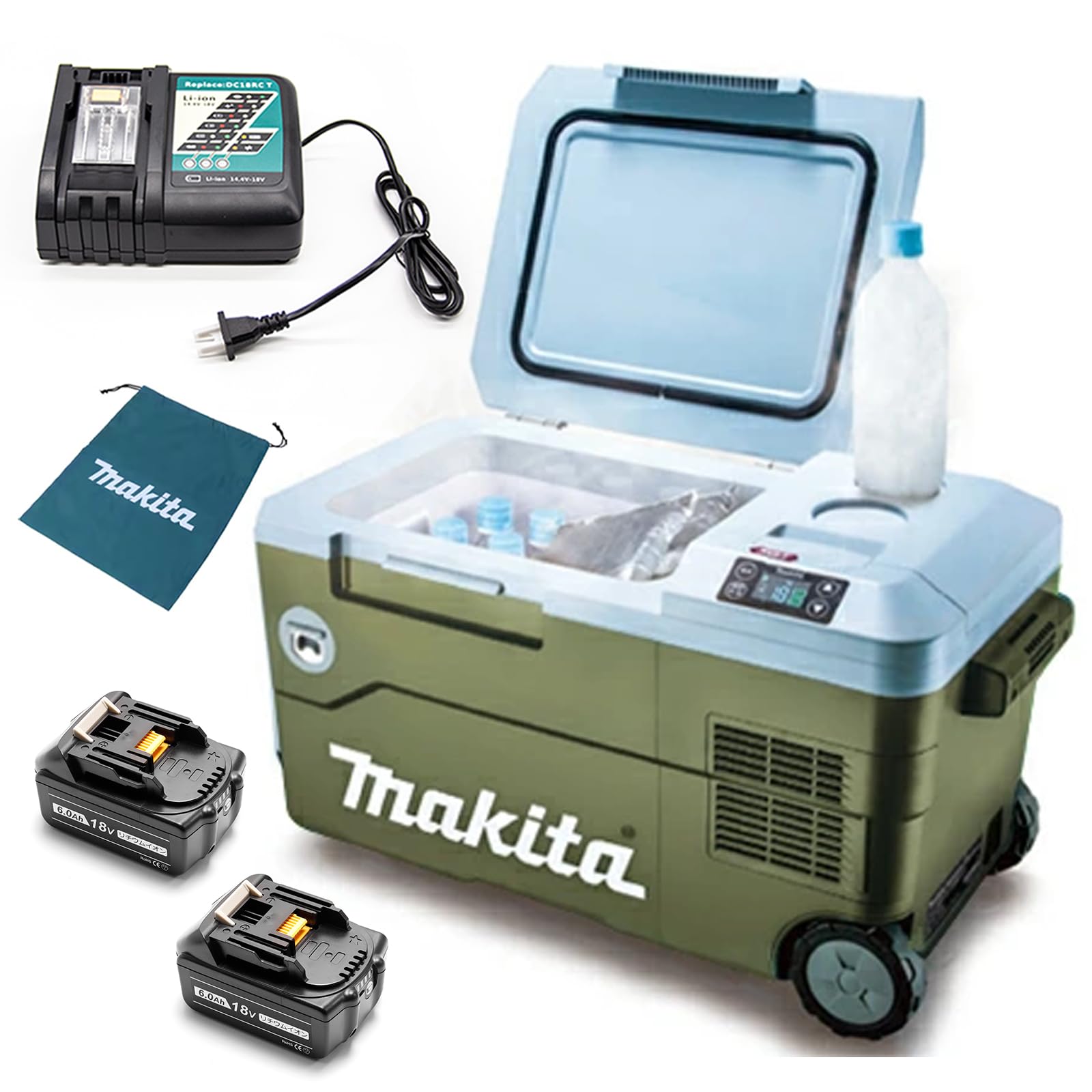 Amazon | マキタ 充電式 保冷温庫 ポータブル冷蔵庫 20L 5点 3