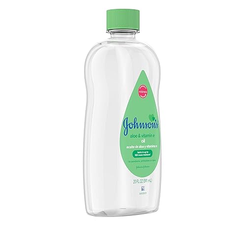 Miniatura 3 de Johnsons Baby Aceite mineral enriquecido con vitamina E 22347 aloe vera VE 20 onzas líquidas