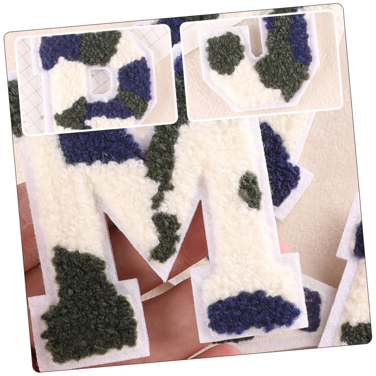 TEHAUX 104pezzi Toppe Ricamate Per Abbigliamento Patches Per Decorazione e Riparazione Jeans Borse e Scarpe