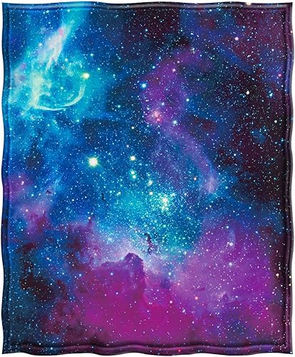 Miniatura 7 de Levens Manta espacial de galaxia, regalos para mujeres, niñas, niños, decoración de impresión de ciencia ficción para dormitorio, sala de estar,