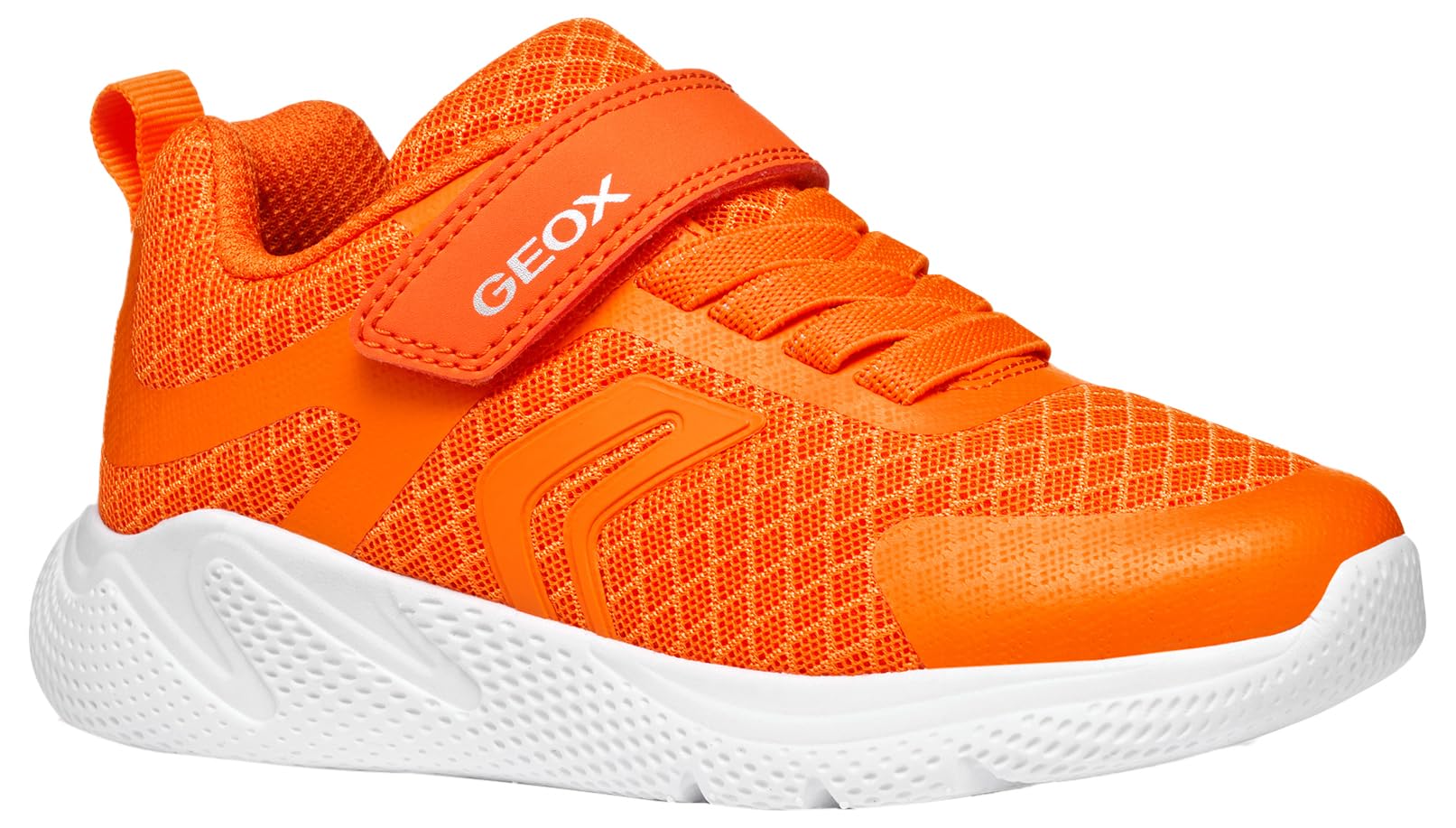 Geox J SPRINTYE BOY A, Boys’ Sneaker, Orange,