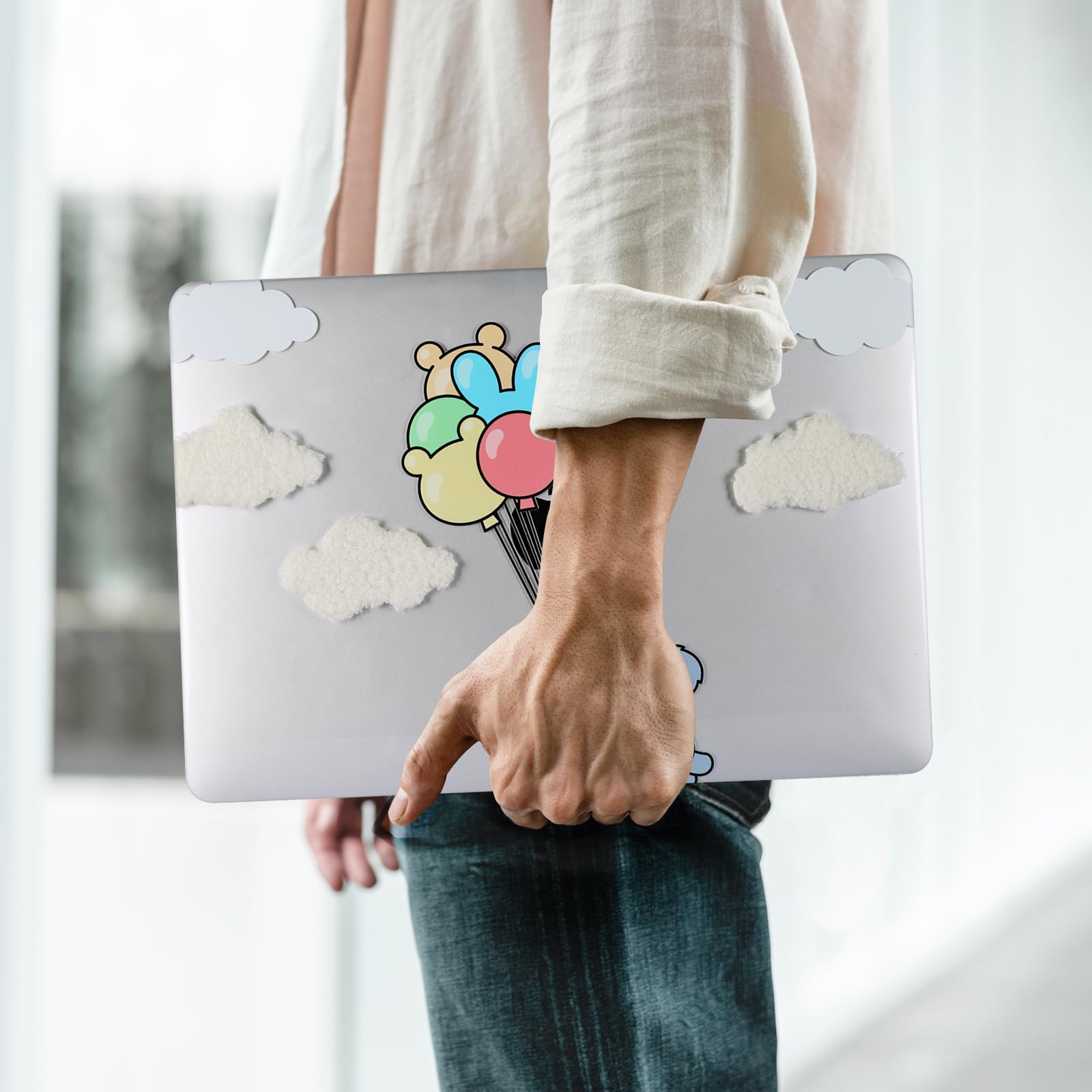Amazon.com: BYCeKe Cute Case for MacBook Air 13.6 inch 2022-2025
