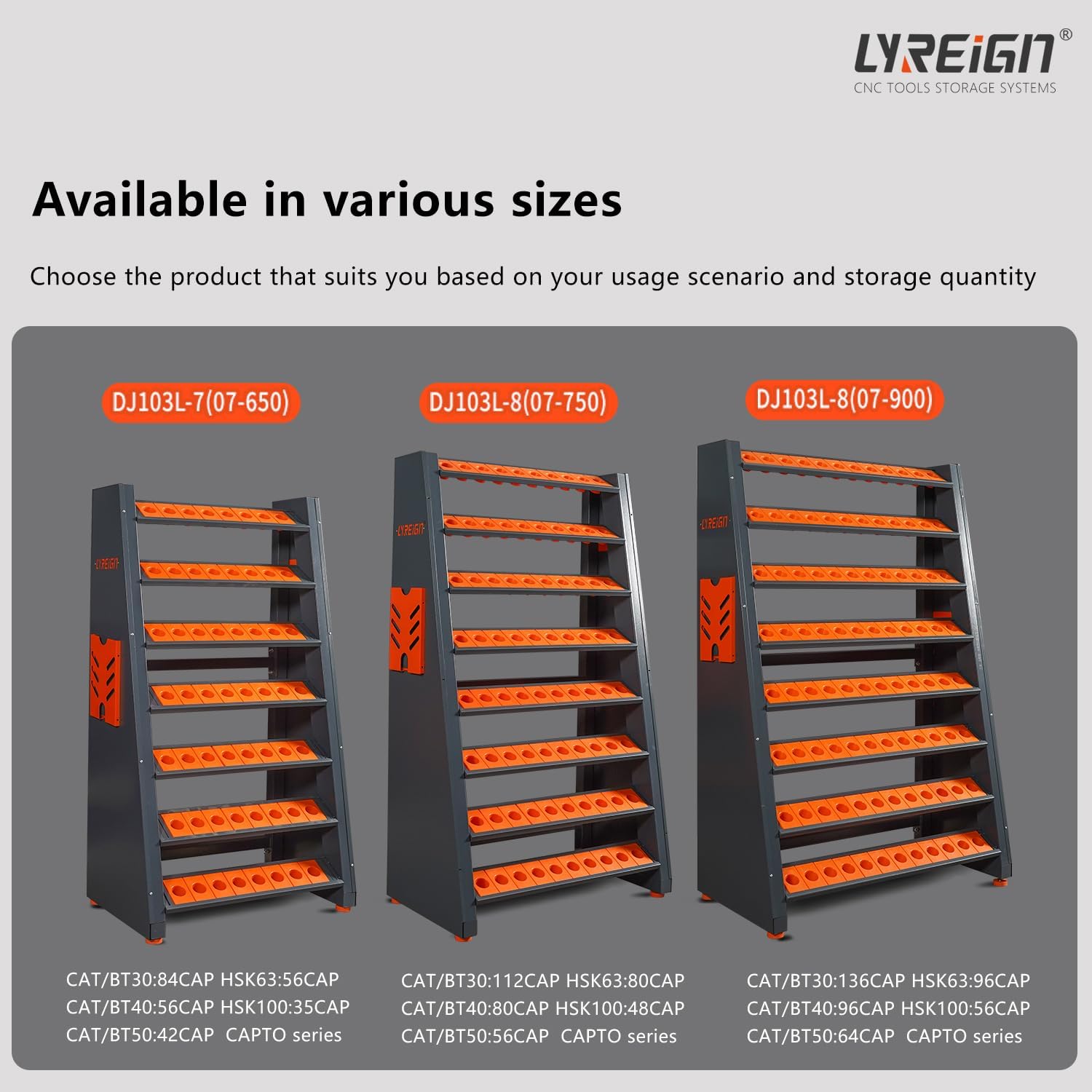 CNC Tool Storage Rack Organizers, CNC Tool Holder Keeper, Multi-Purpose CNC Tool Storage System Suitable for Various Types of CNC Tool Holder Station for Warehouse Workshop