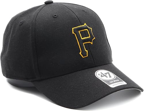Miniatura 3 de '47 Brand - Gorra de ajuste relajado, MVP Pittsburgh Pirates, color negro