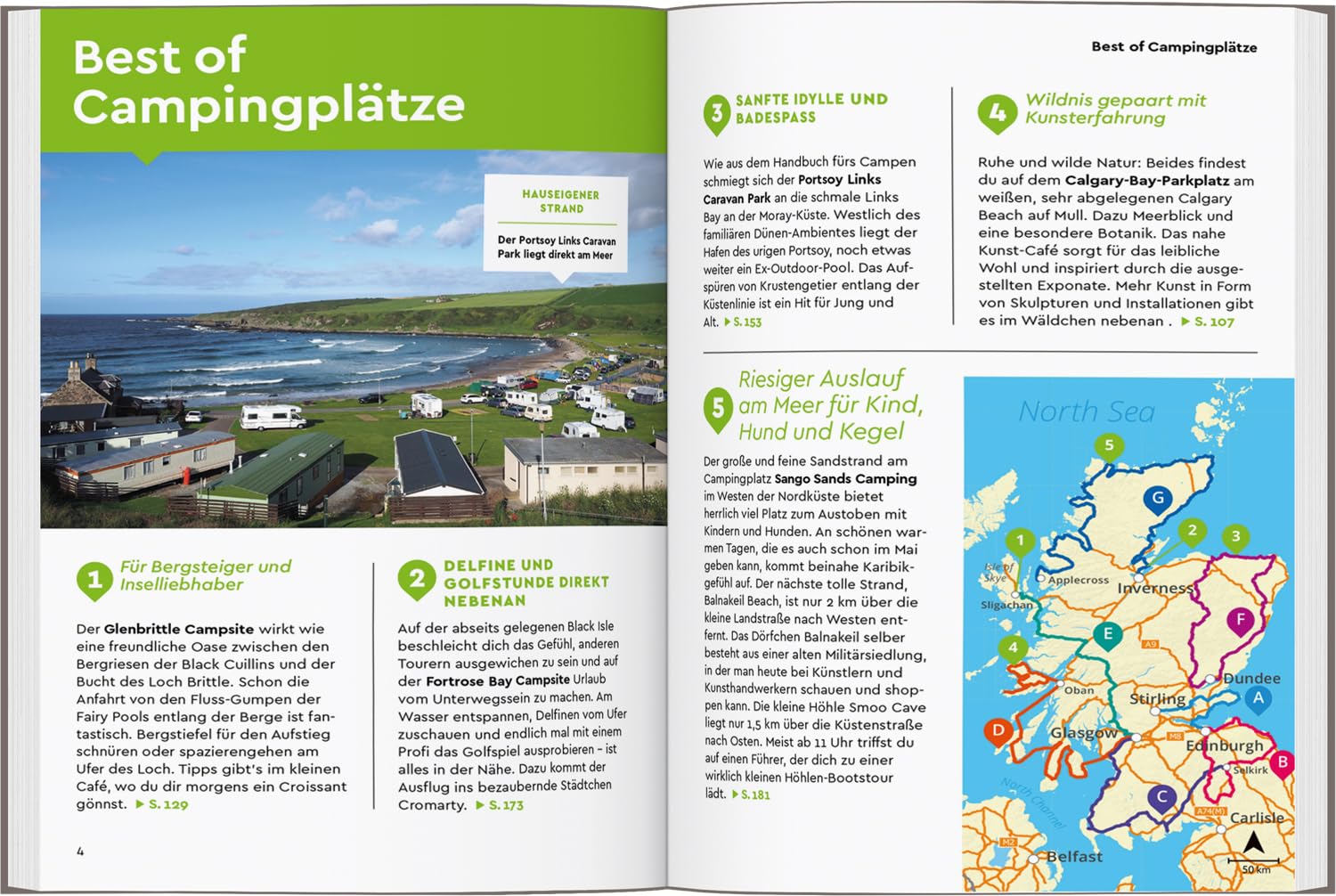 MARCO POLO Camper Guide Schottland: Insider-Tipps für deine Wohnmobil-Touren