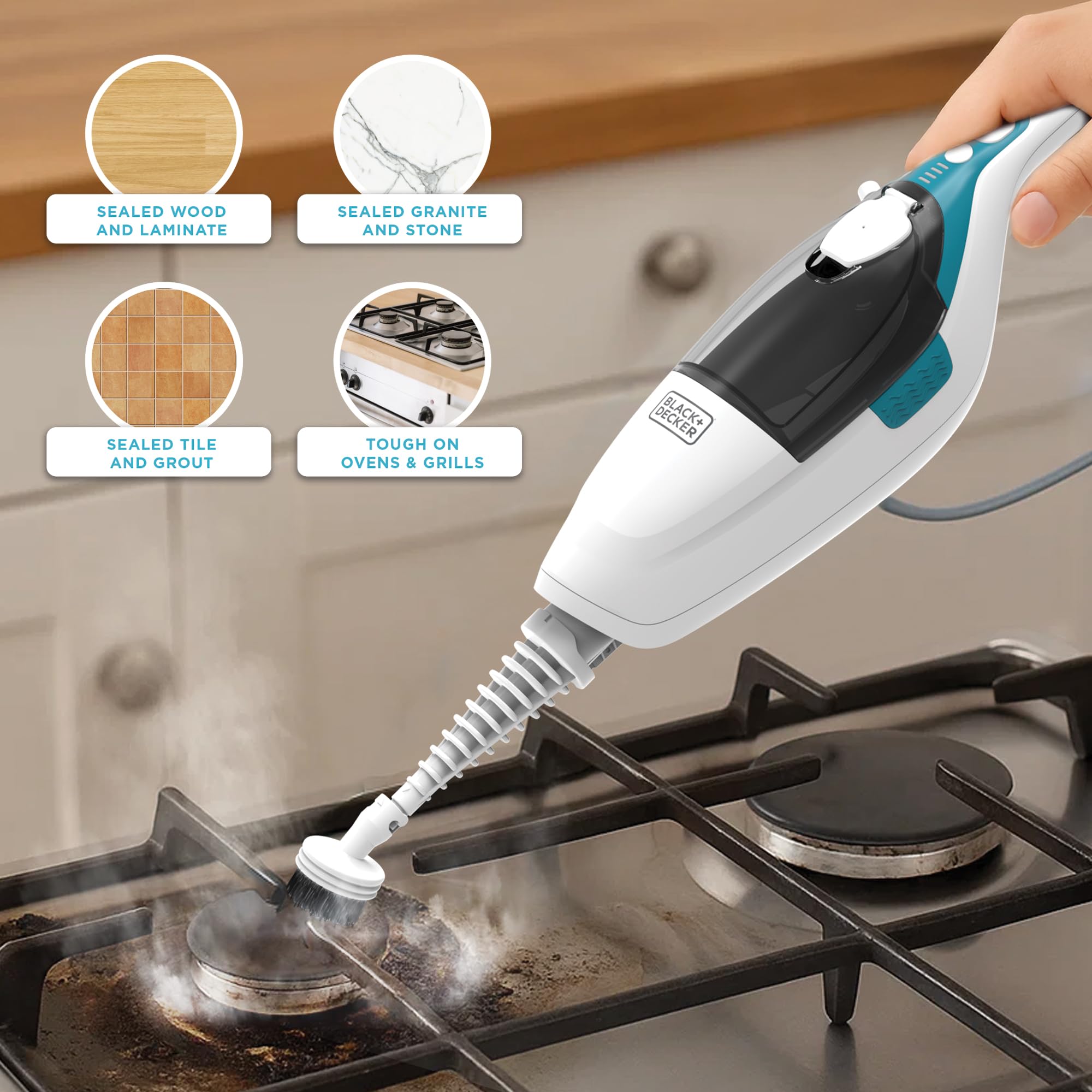 ブラック＆デッカー　ハンディースチームクリーナー Amazon.co.jp: BLACK+DECKER (ブラック+デッカー) 2イン1 スチーム
