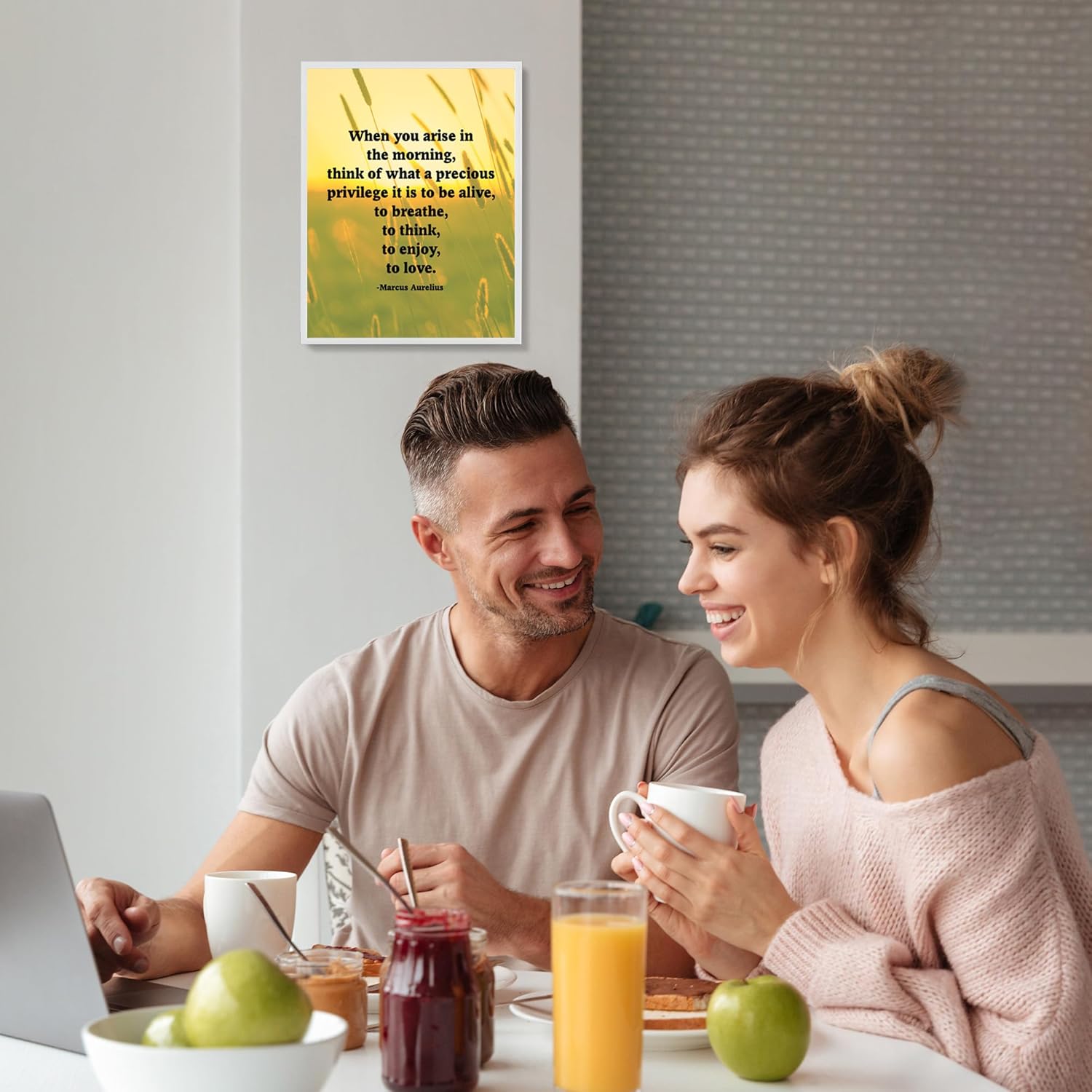 AMERICAN LUXURY GIFTS When You Arise Quote - Inspirational Wall Art - Motivational Decor for Office, Classroom - 8x10 Unframed Print - Image 4