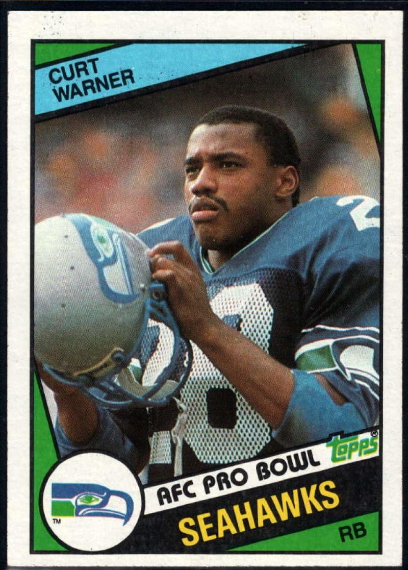 Football NFL 1984 Topps #198 Curt Warner RC Seahawks