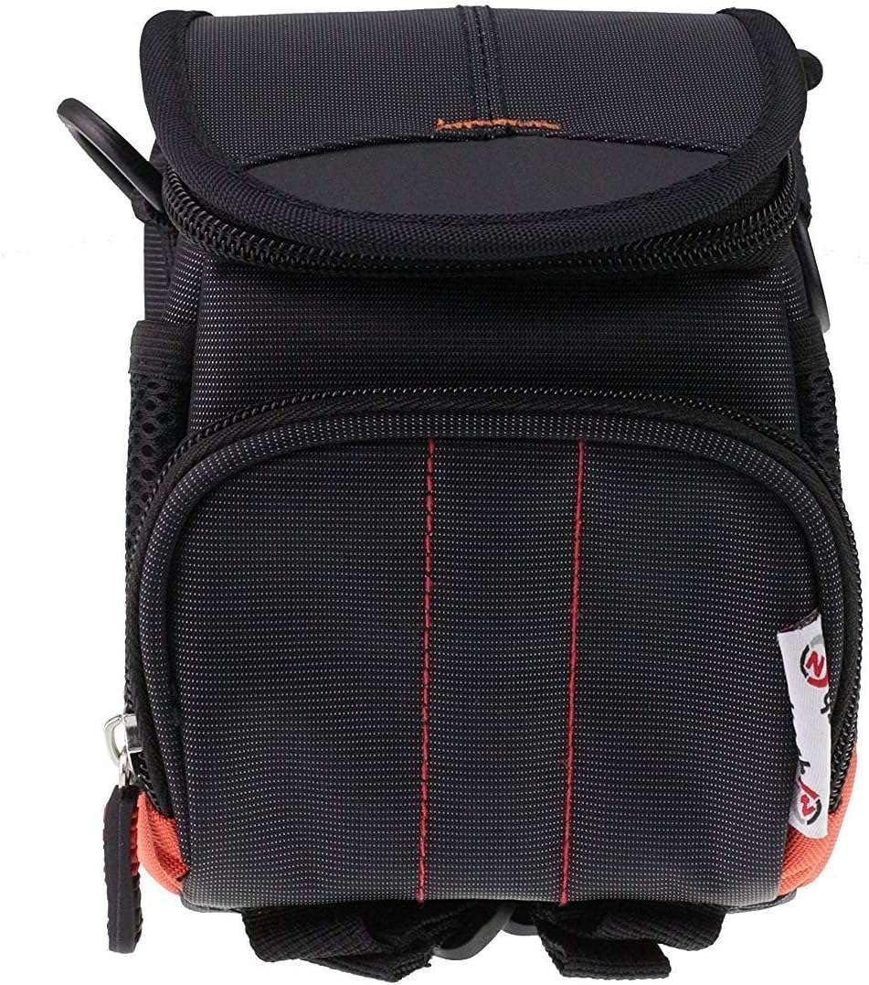 Navitech Schwarz Fernglas Tasche Kompatibel mit dem Celestron EclipSmart 10x25 Solar Binocular