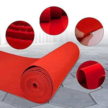 Amazon | レッドカーペット ロール 赤 絨毯 ウェディング 開会