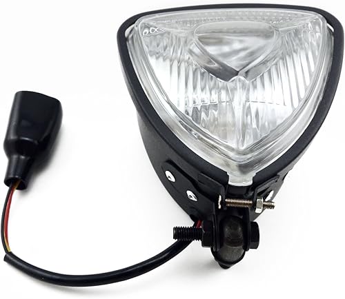 Miniatura 3 de Faro delantero de motocicleta 12 V alto bajo haz H6 35/35 W bombilla Bobber Chopper Cafe Racer Brat