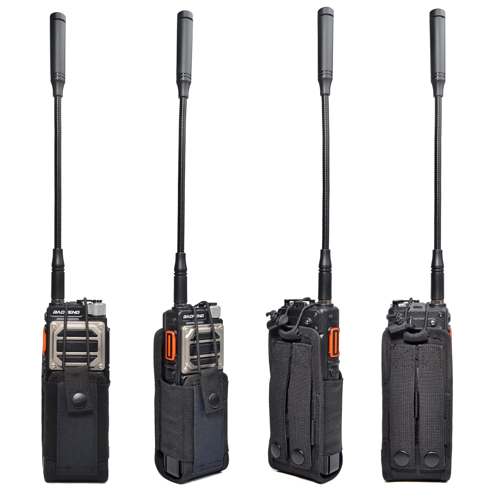 HYS Walkie Talkie Pouch Molle Supporto Radio Custodia Multifunzionale