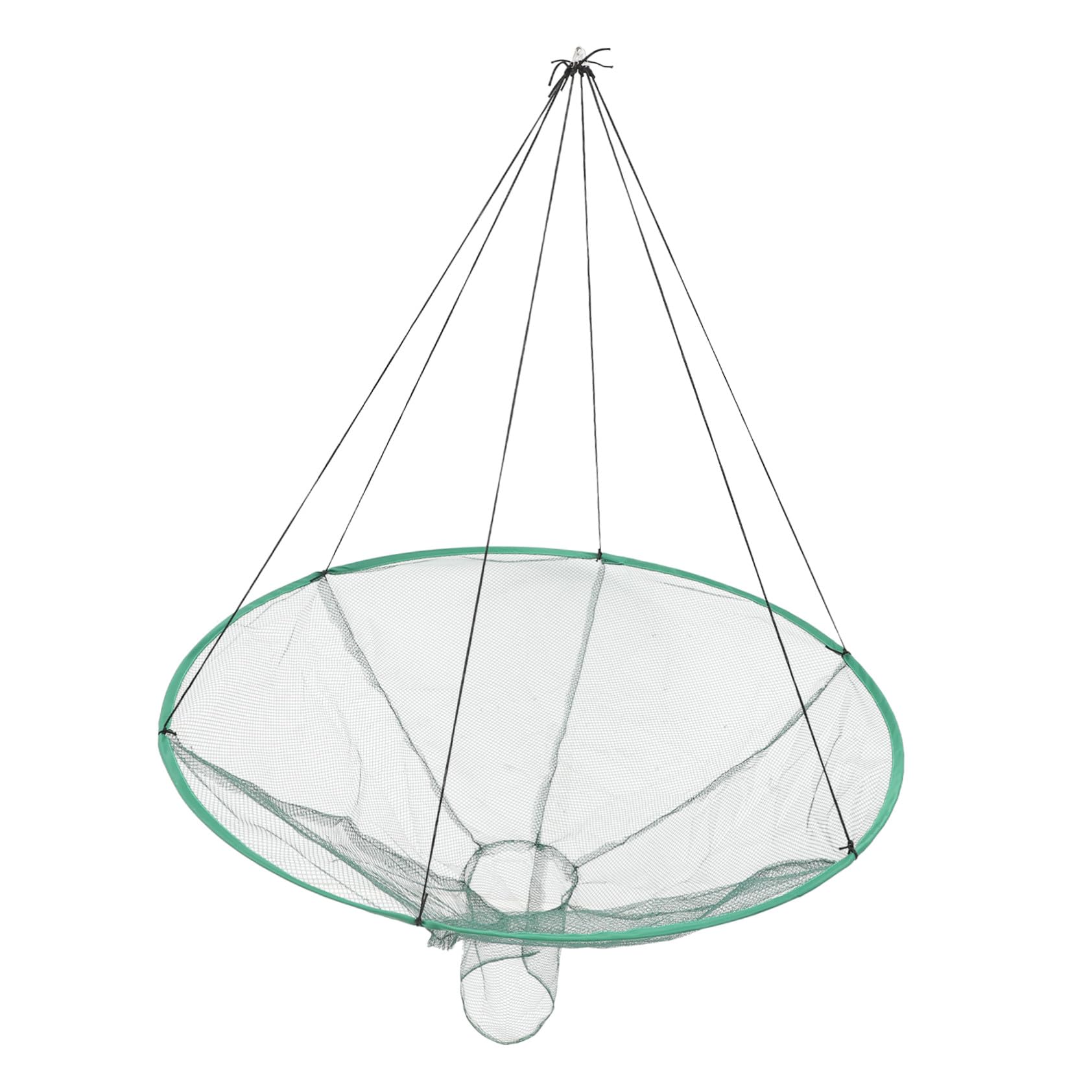 Trampa de Pesca Plegable Manual para Camarones y Peces Portátil | Poliéster, sin Instalación, Estilo Surtido, Color Aleatorio Borde, para Captura Rápida Estilo Aleatorio