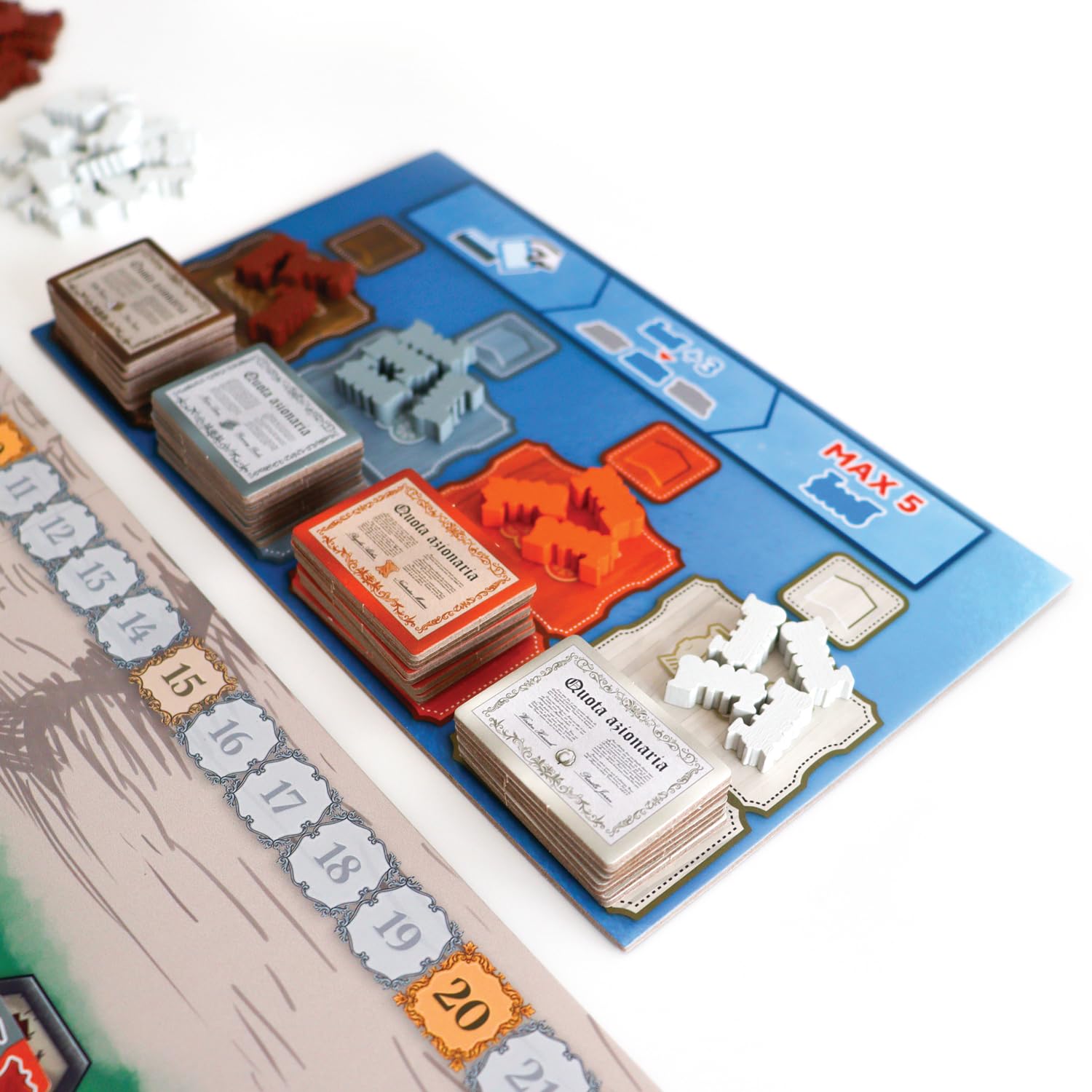 Mini Express - Gioco da Tavolo per Adulti e Ragazzi dai 14 Anni - Gioco di Strategia - 1-5 Giocatori - Durata 40-60min - Edizione Italiana