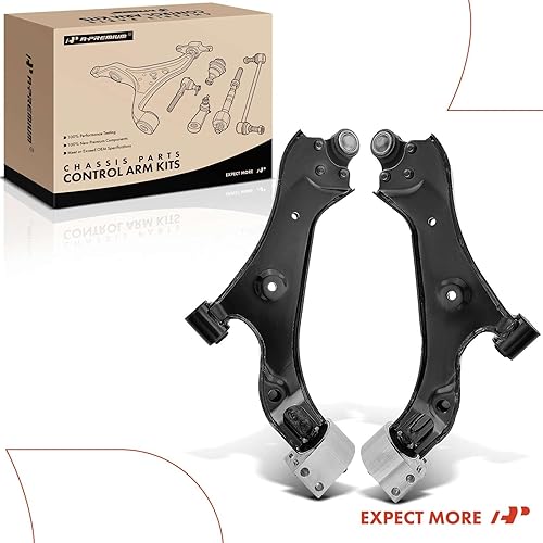 Miniatura 9 de A-Premium 2 brazos de control delanteros inferiores, con rótula y buje, compatibles con Chevrolet Captiva Sport 2012-2015, Suzuki XL-7 2007-2009,