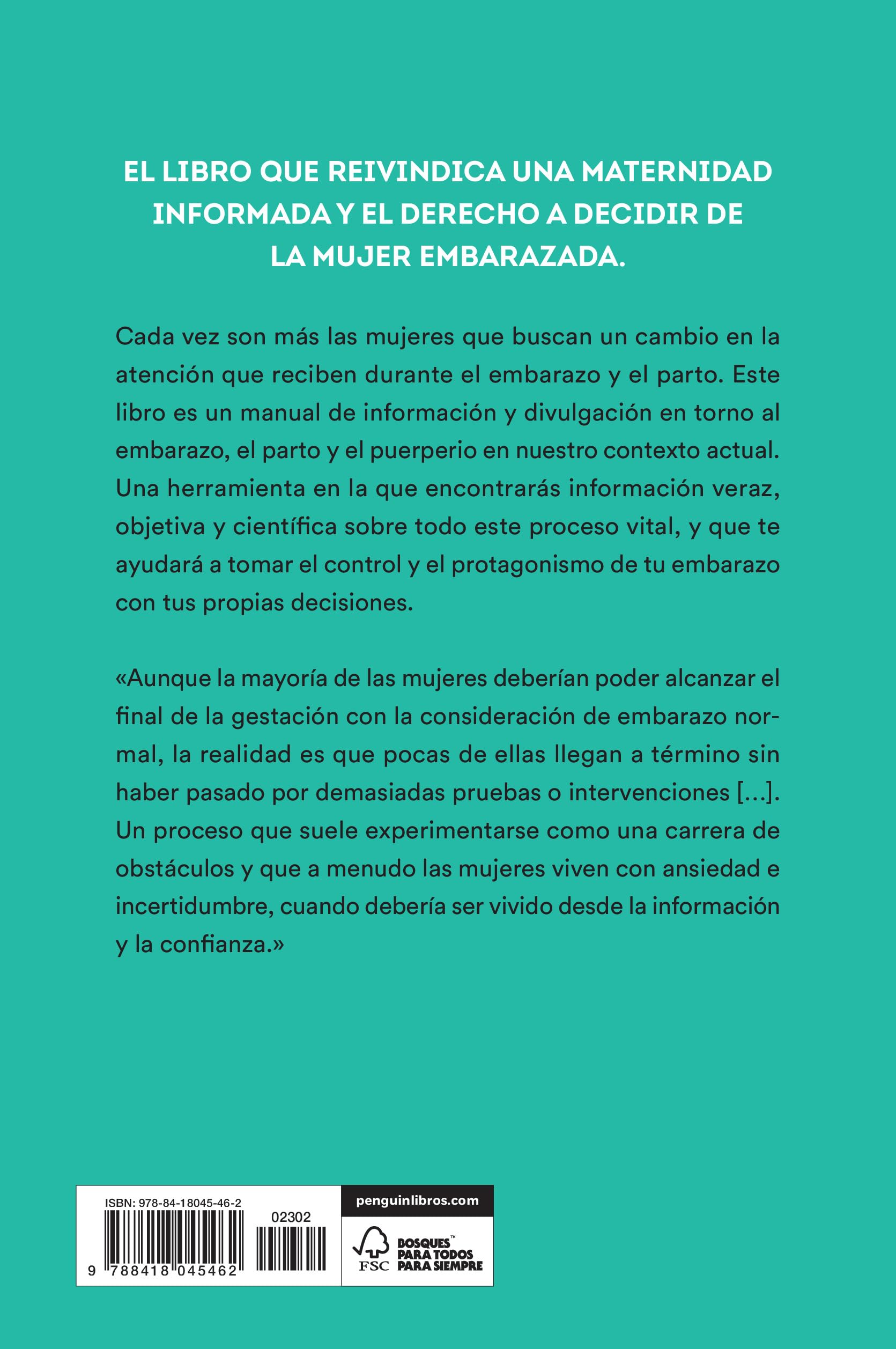 Guía para un embarazo consciente: Todo lo que necesitas saber para tomar las riendas de tu embarazo y el parto (Vergara)