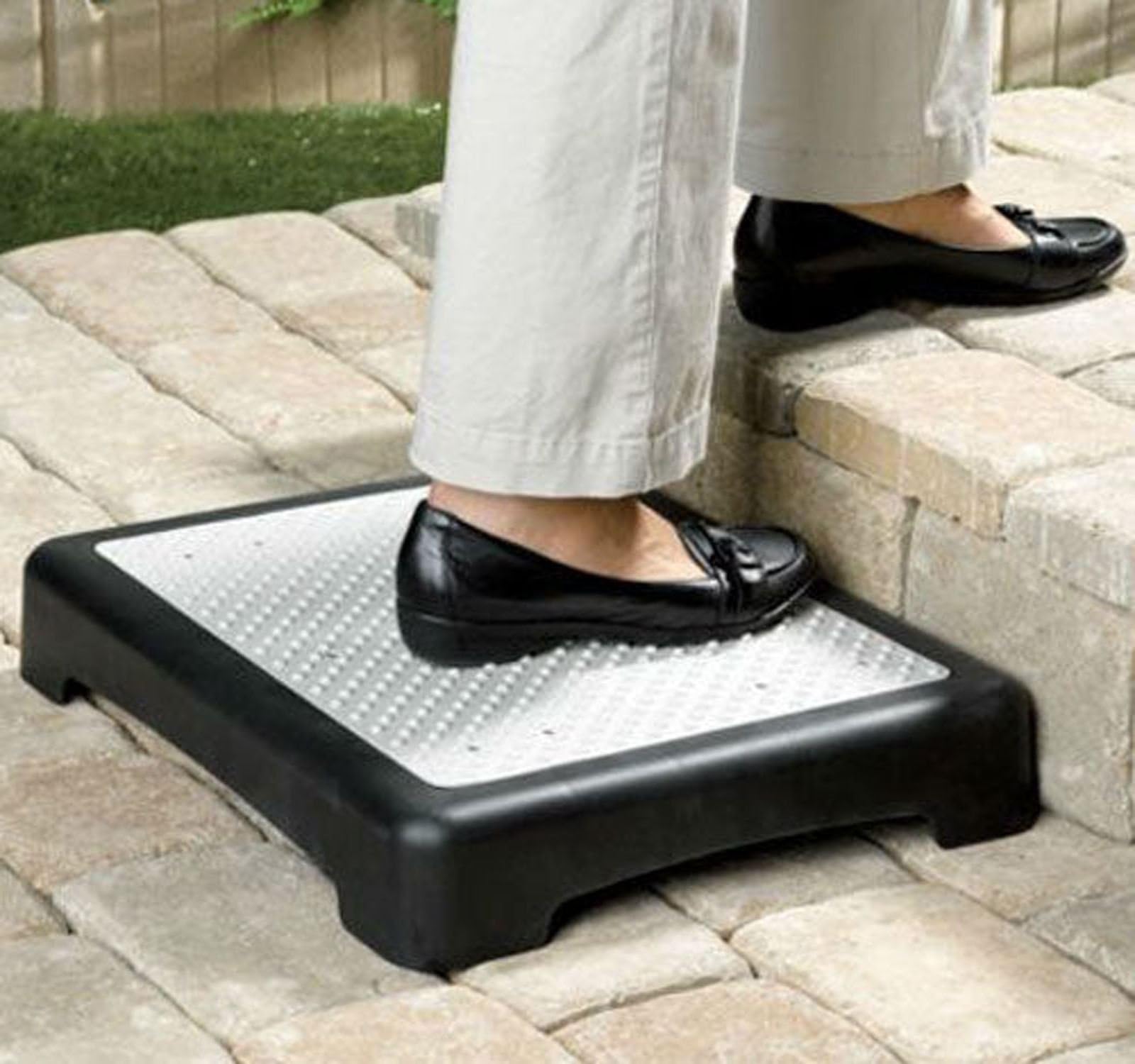 Ez Anti Slip Outdoor Half Step Elderly Disability Door Walking Aid XLarge Plateform Step 10cm