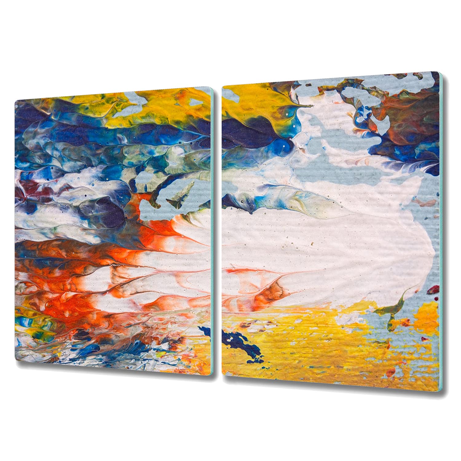 Tapis de découpe en verre trempé 40x52cm pour sublimer et protéger votre cuisine moderne
