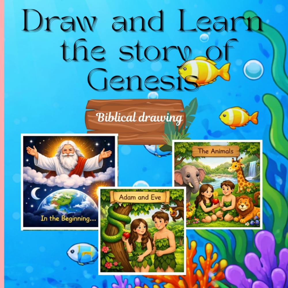 Draw and Learn the story of Genesis: Biblical drawing