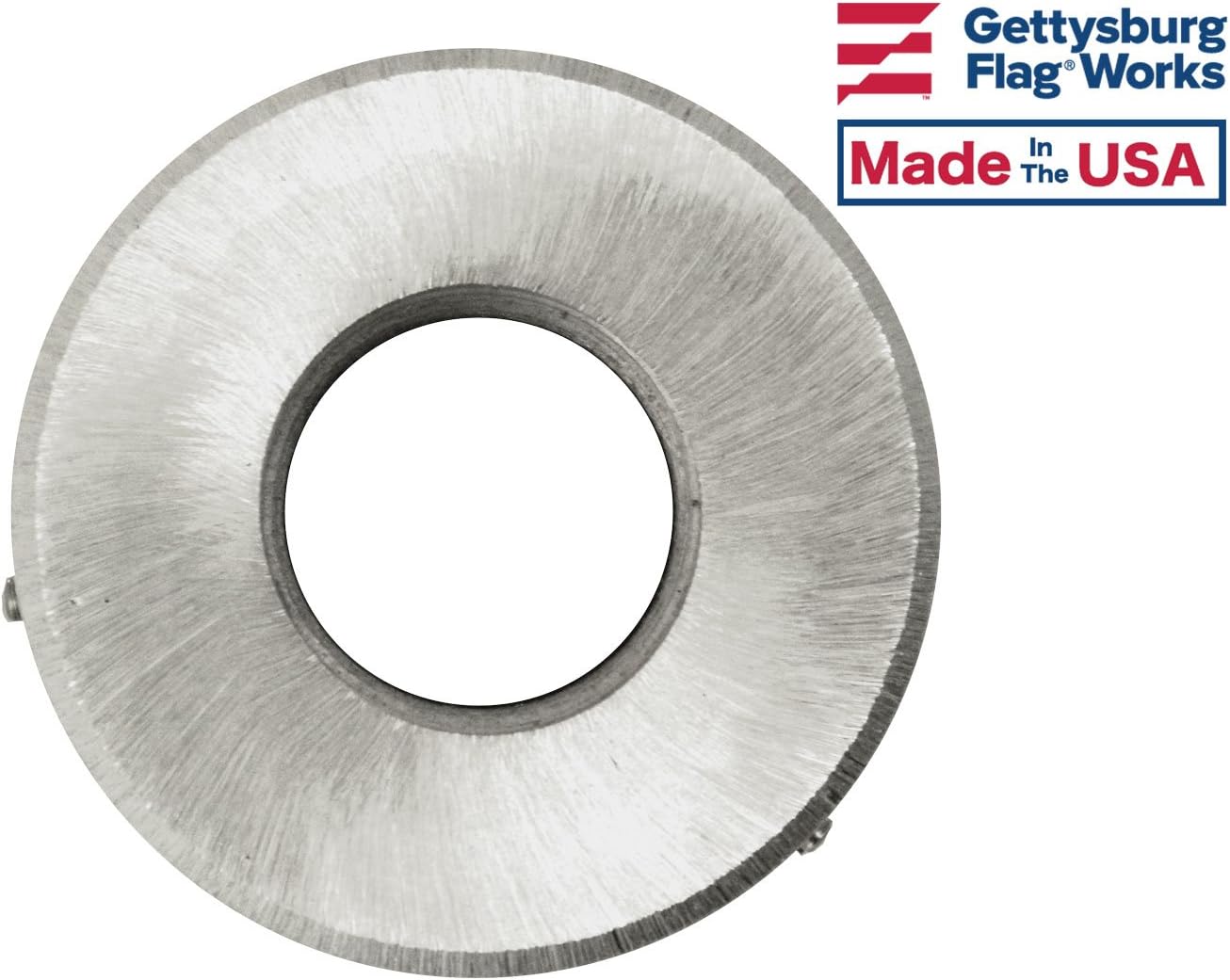 Gettysburg Flag Works Flagpole Aluminum Pole Top Adapter 3" Diameter, Made in USA