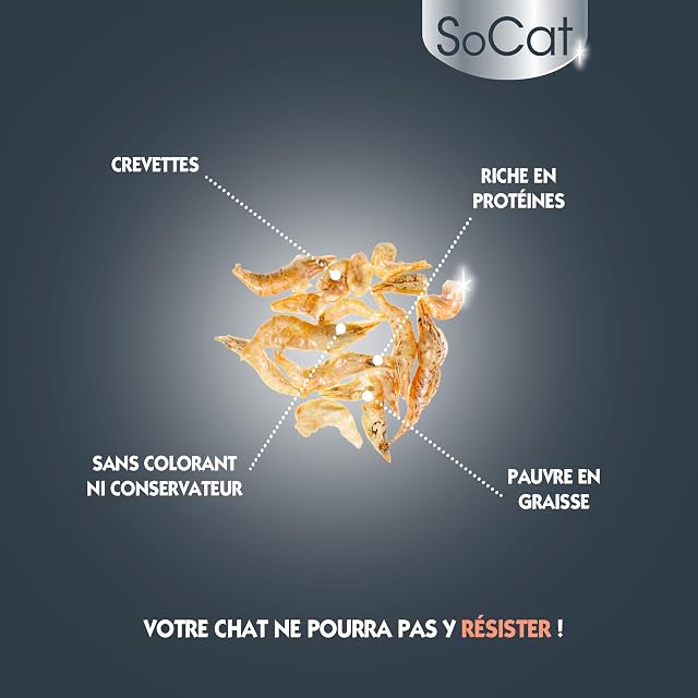 Foto 3 de 6 de Riga - SoCat Camarones liofilizados - Golosinas Naturales