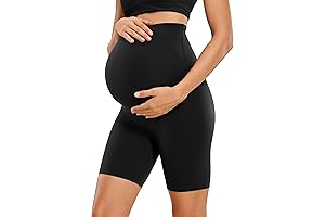 Womens Butterluxe Maternity Yoga Biker Shorts