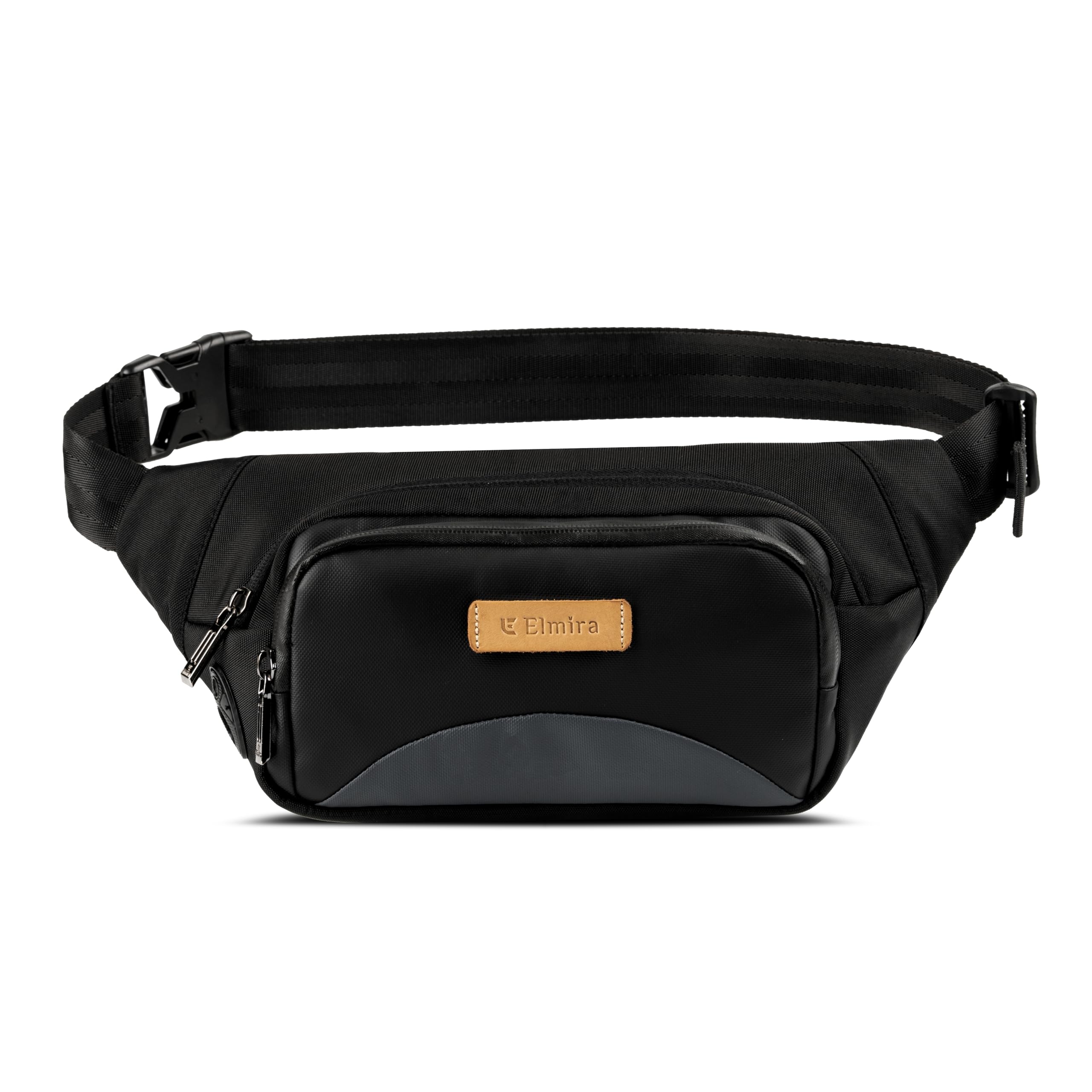 Waist Bag for Men & Women – Premium Reversible Polyester Fanny Pack with 3 Zipper Compartments, Water-Resistant, Card & Key Holder, Adjustable Nylon Strap-image-19