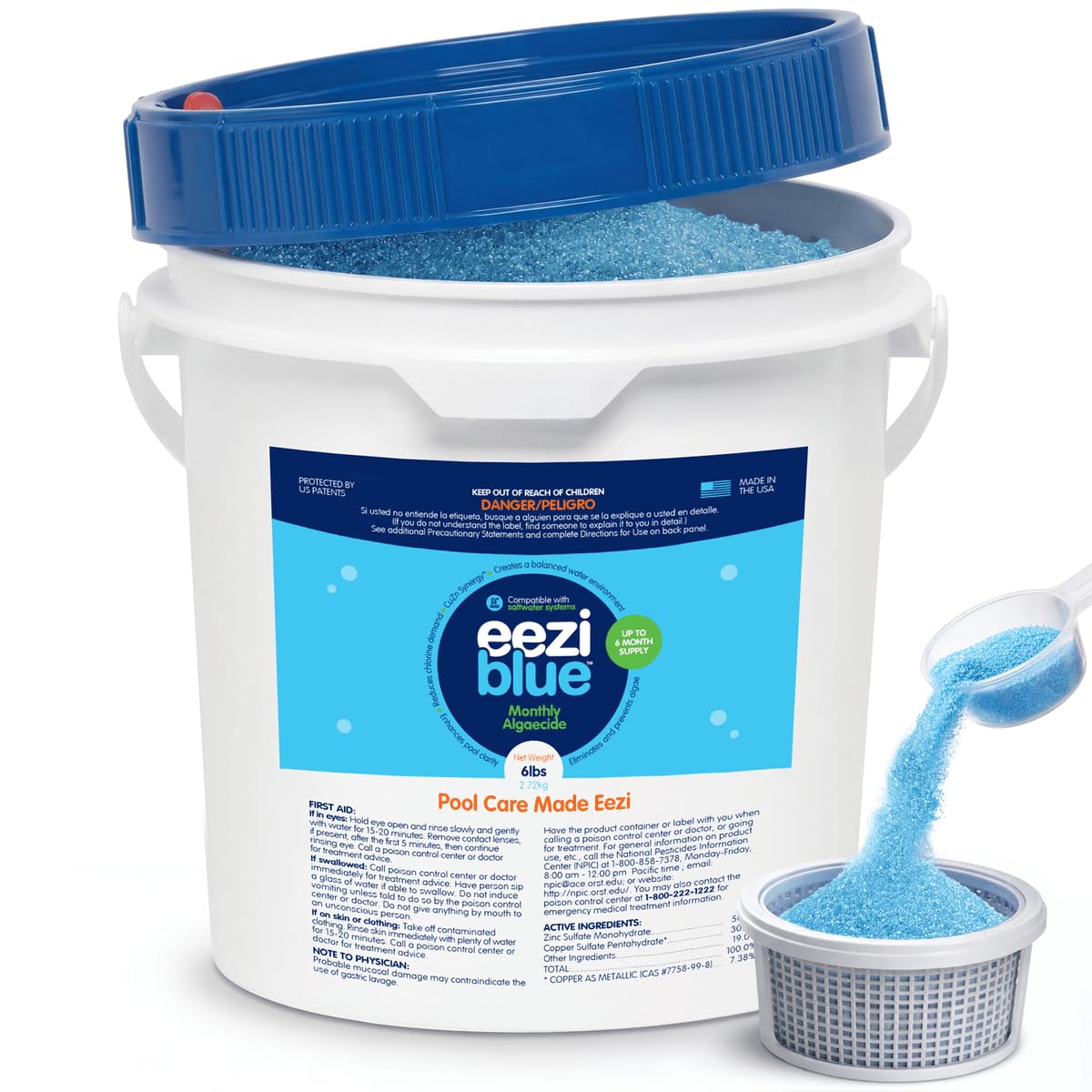 Eeziblue Monthly Algaecide
