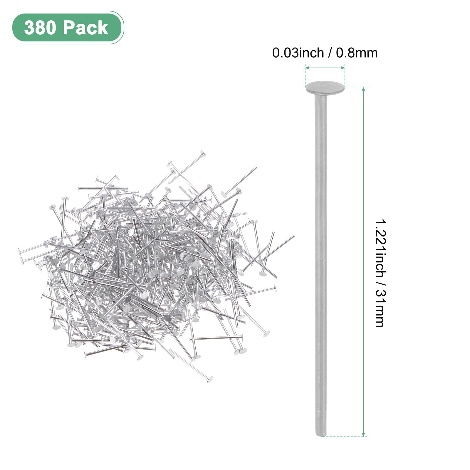 M METERXITY 380-Pack Chandelier Connectors Clips Pins - Image 3