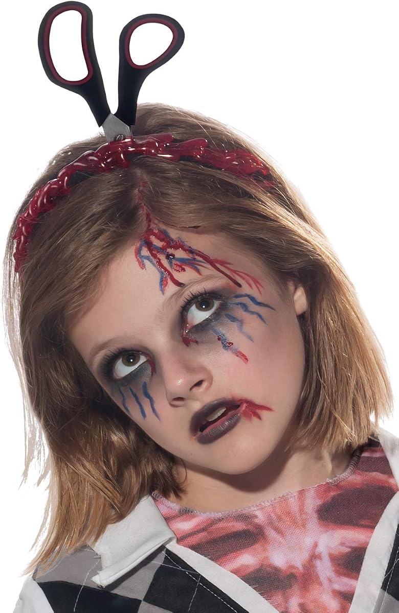 Rubie's Novelty Headband With Scissors and Blood